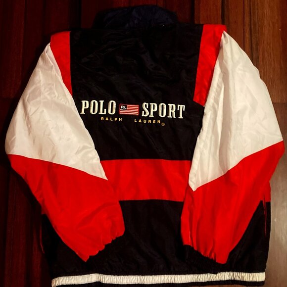 Vintage Ralph Lauren Jacket RL Polo Sport Jacket sz XL NEW Condition